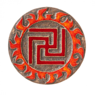 Плакетка "Рисич" в глазурованому покритті