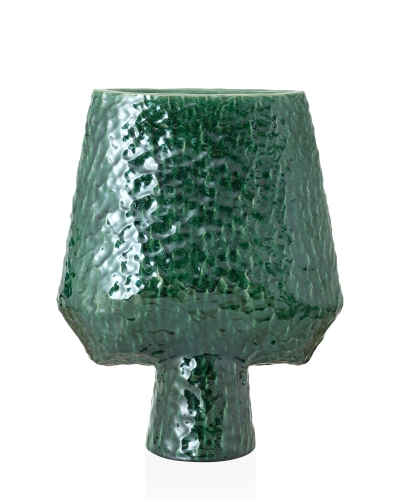 Керамічна ваза "Луна 4" глазур-рельєф