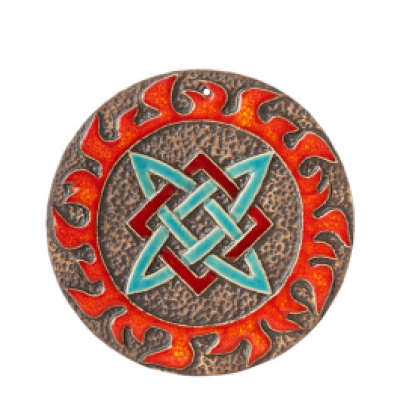 Плакетка "Зірка Лади-Богородиці" в глазурі