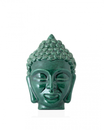 Керамічна маска "Будда" глазуроване покриття