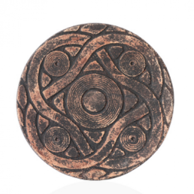 Декоративна тарілка "П'ятий Елемент" d30 ангоб