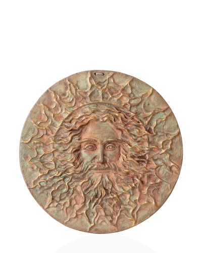 Керамічне панно "Cварог" d40 розпис