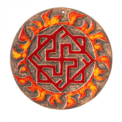 Плакетка "Валькірія" в глазурованому покритті