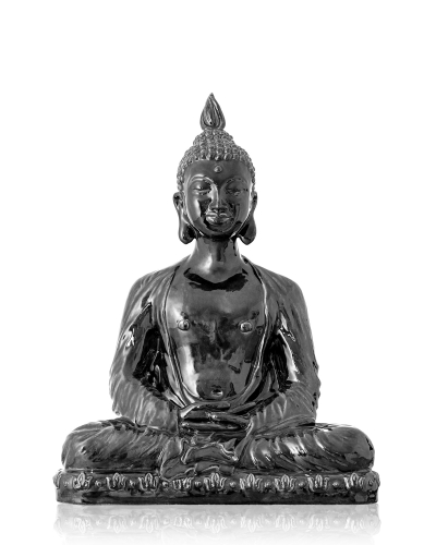 Керамічна скульптура "Будда" h 70см глазуроване покриття