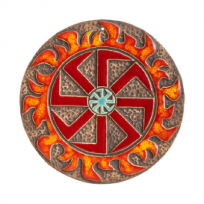 Плакетка "Світовит" глазуроване покриття