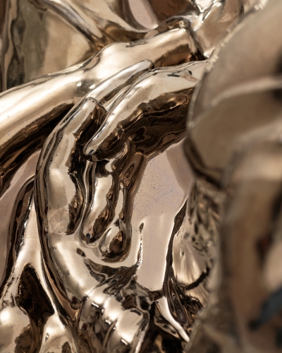 Керамічна скульптура "Будда" глазуроване покриття