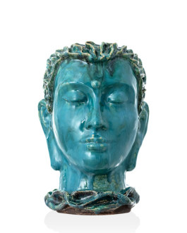 Кашпо "Будда" h30 глазуроване покриття