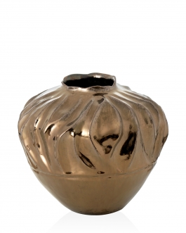 Керамічна ваза "Балі №1" глазур-рельєф