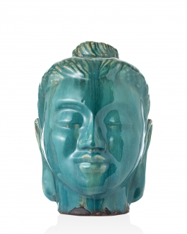 Кашпо "Будда" h30 глазуроване покриття