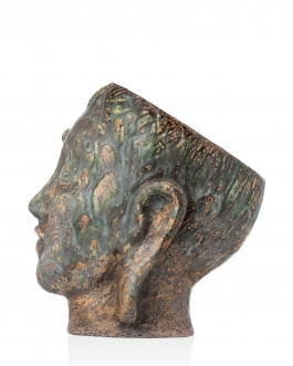 Кашпо "Будда" h19 глазуроване покриття