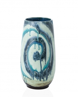 Керамічна ваза "Банан 3" глазур