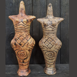 Керамічна "Трипільська баба" велика ts-7