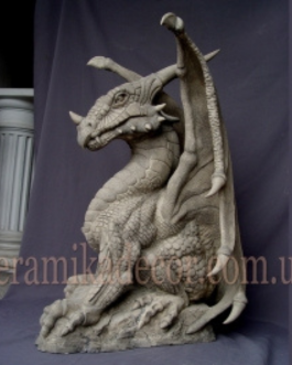 Керамічна скульптура "Дракон" sk-25