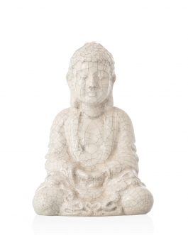 Керамічна скульптура "Будда" h 22см глазуроване покриття